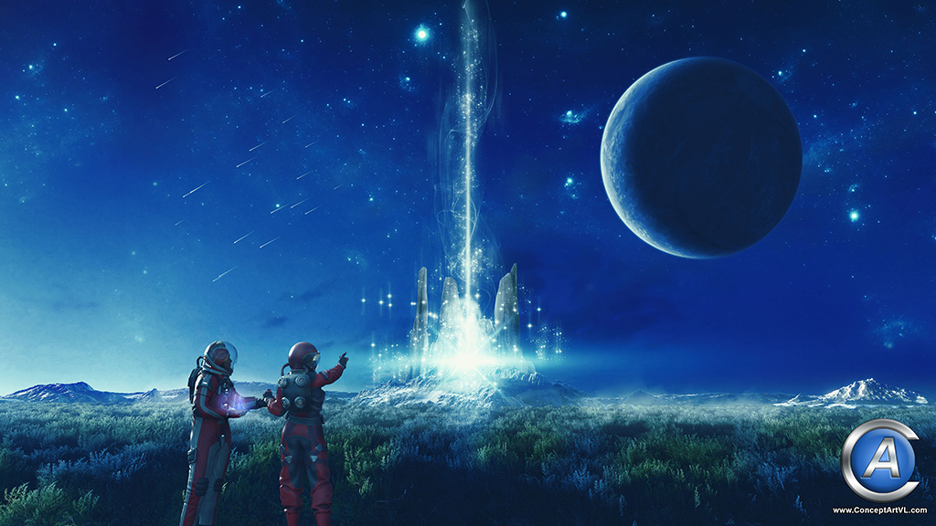 Strange-Signal concept art