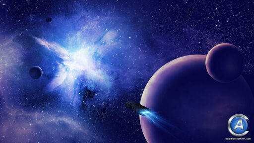 time-space-fracture concept art